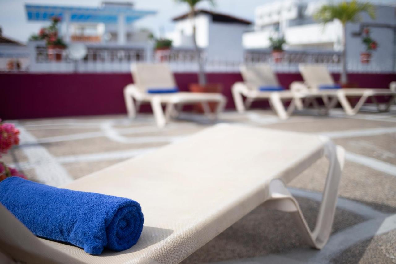 Suites Plaza Del Rio - Family Hotel Malecon Centro ปูแอร์โตบาญาร์ตา ภายนอก รูปภาพ